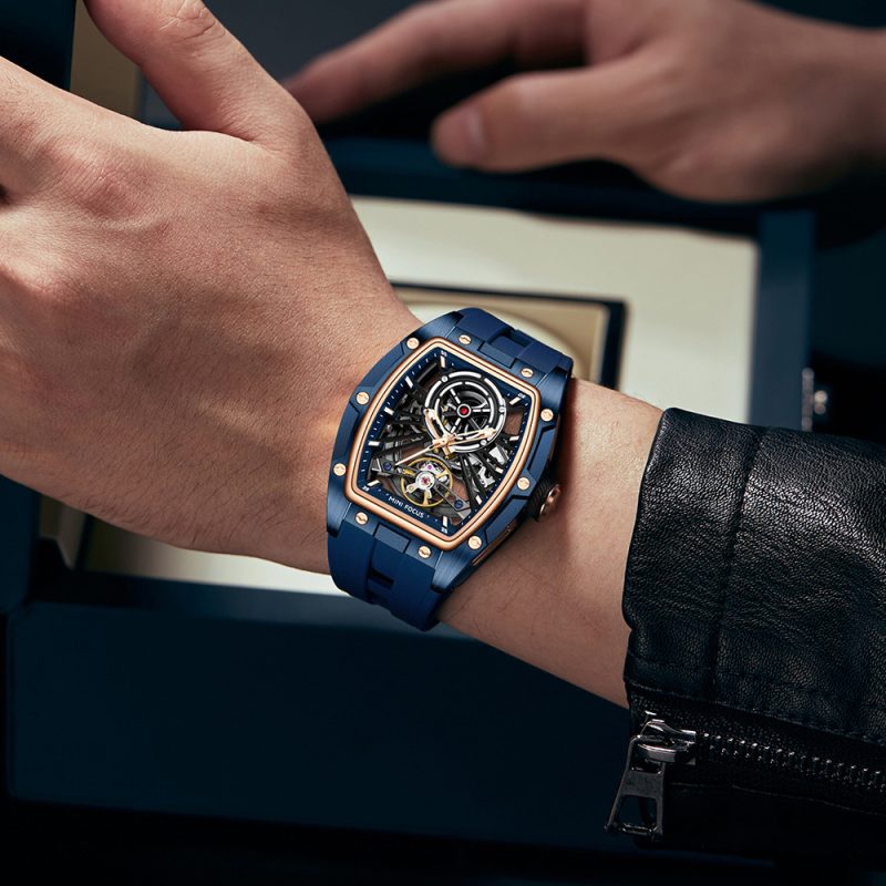 Full Hollow Automatic Mechanical Watch