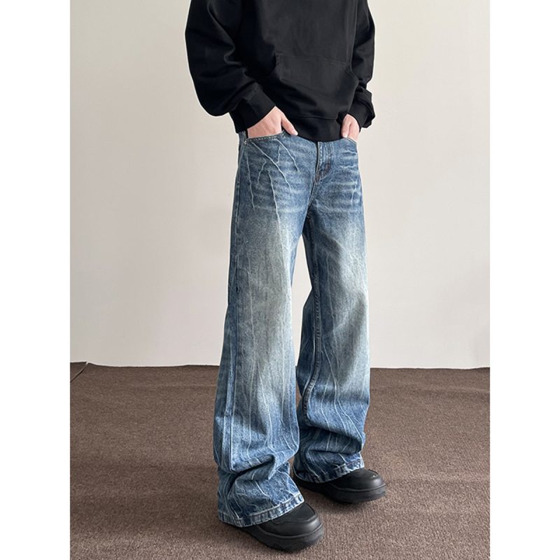Retro Straight Jeans - Image 4