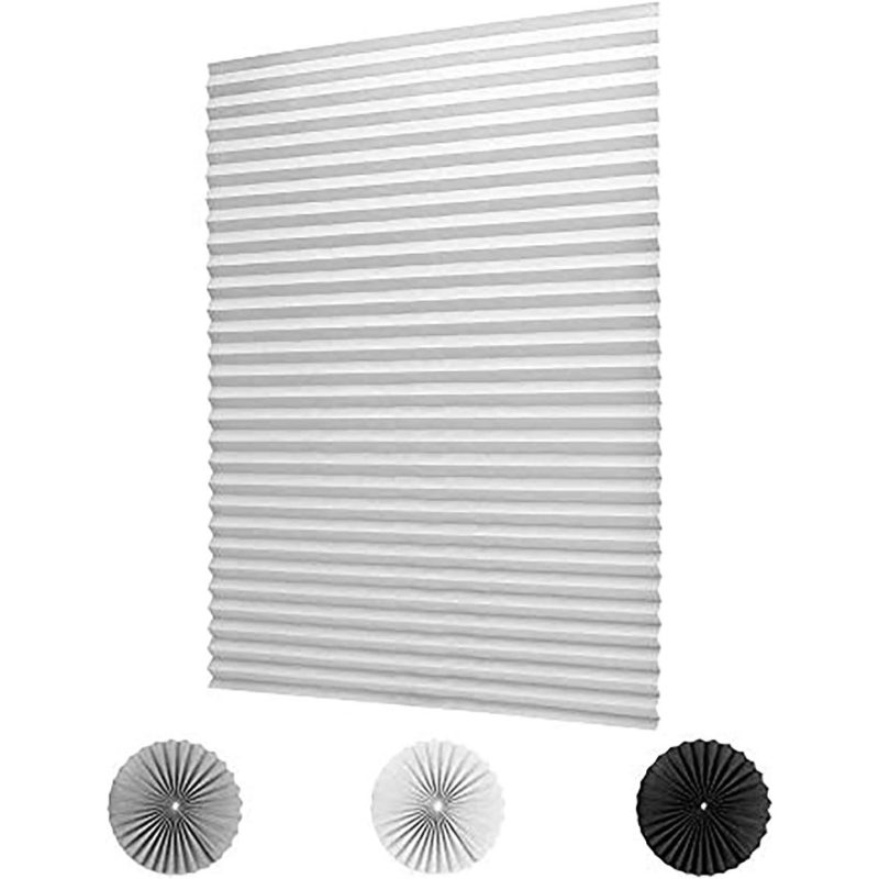 Self-adhesive Pleated Full Shading Curtain - Image 10