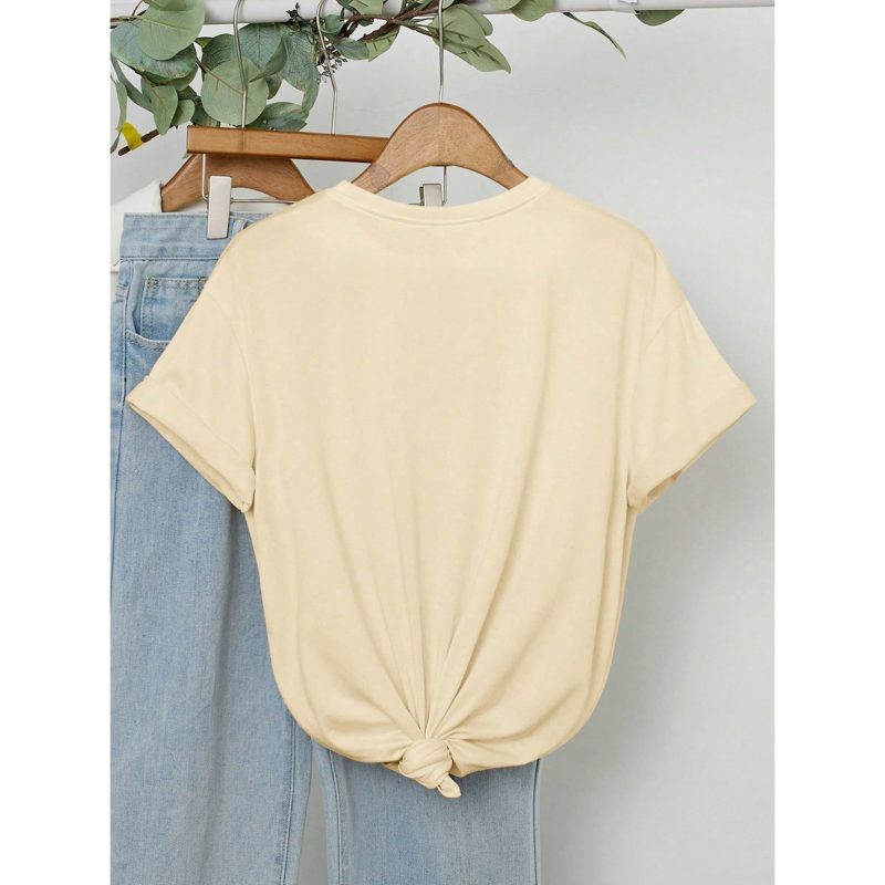 Lemon Graphic Short Sleeve Top - Image 3