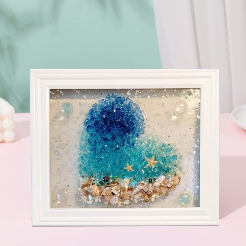 Home Glass Painting Photo Frame - Image 7