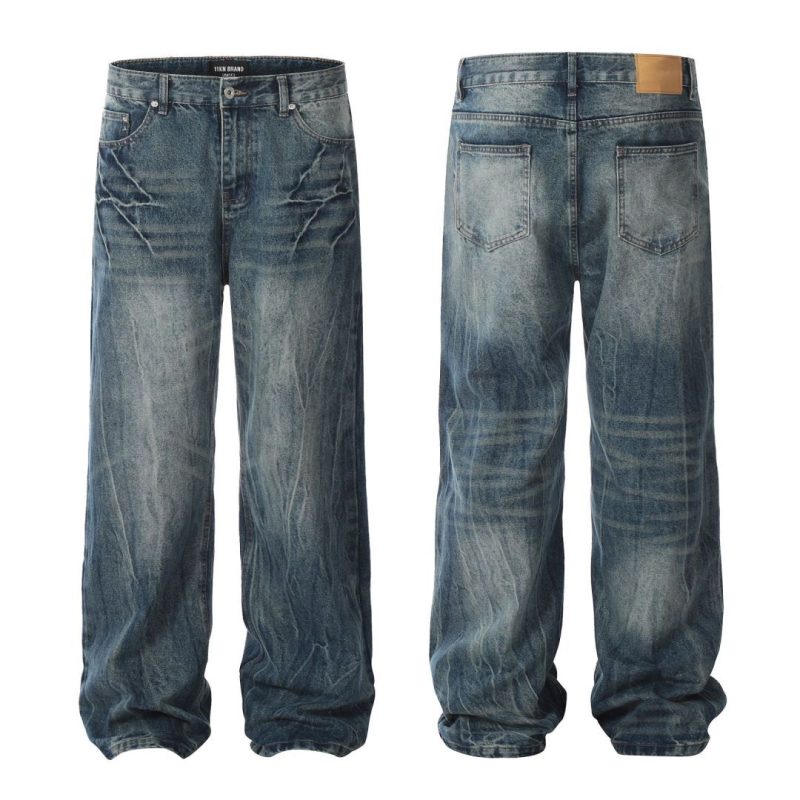 Retro Straight Jeans - Image 7