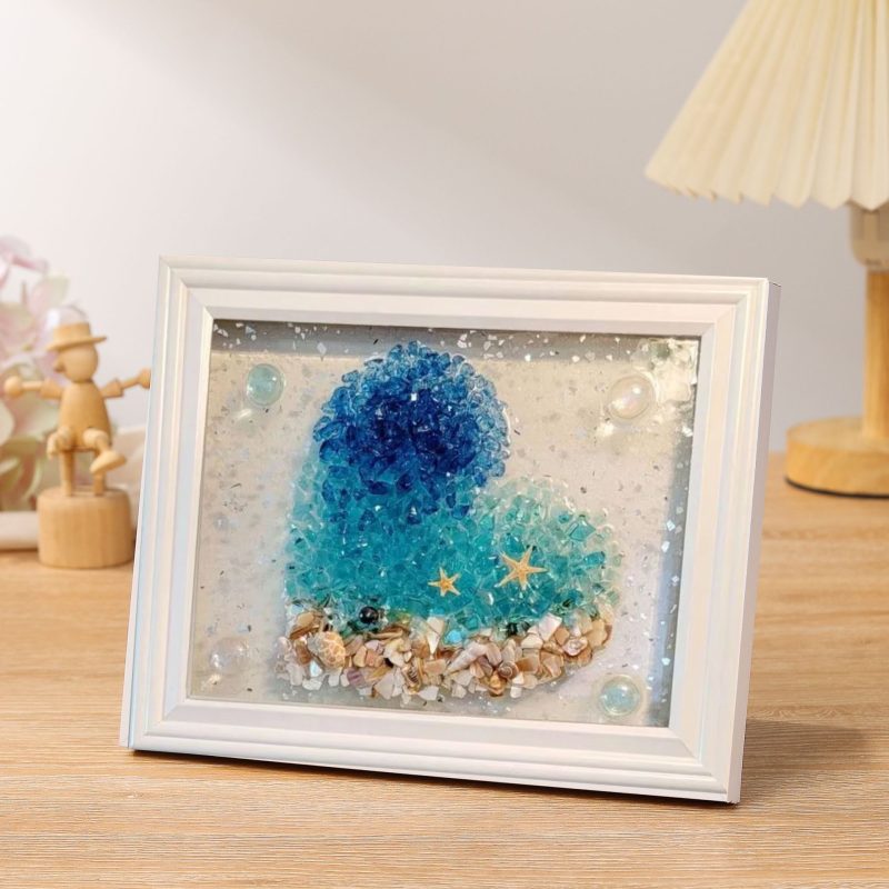 Home Glass Painting Photo Frame - Image 6