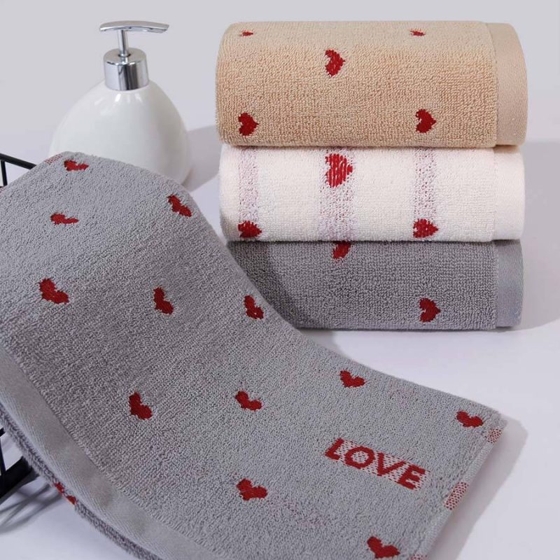 Household Pure Cotton Couple Embroidery Towels - Image 6