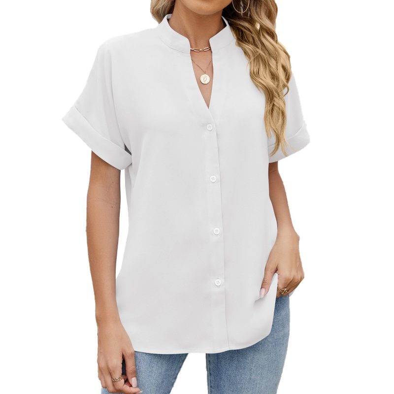 Loose Short Sleeve Shirts - Image 3