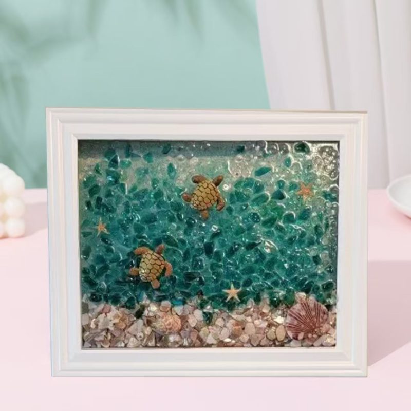 Home Glass Painting Photo Frame - Image 4