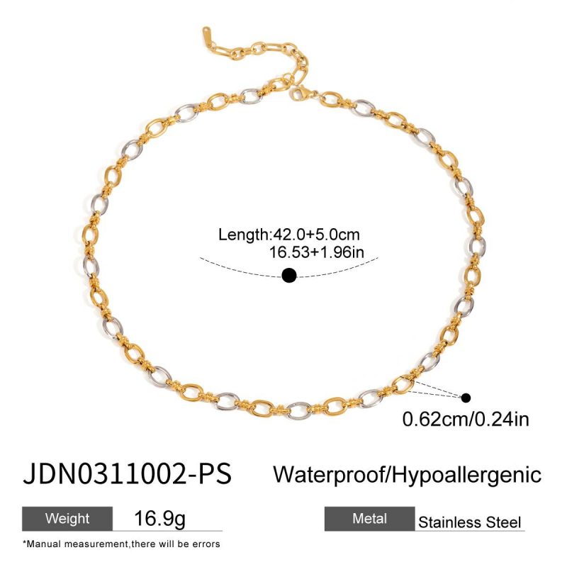 Addison Two Tone Gold Bracelet - Image 3