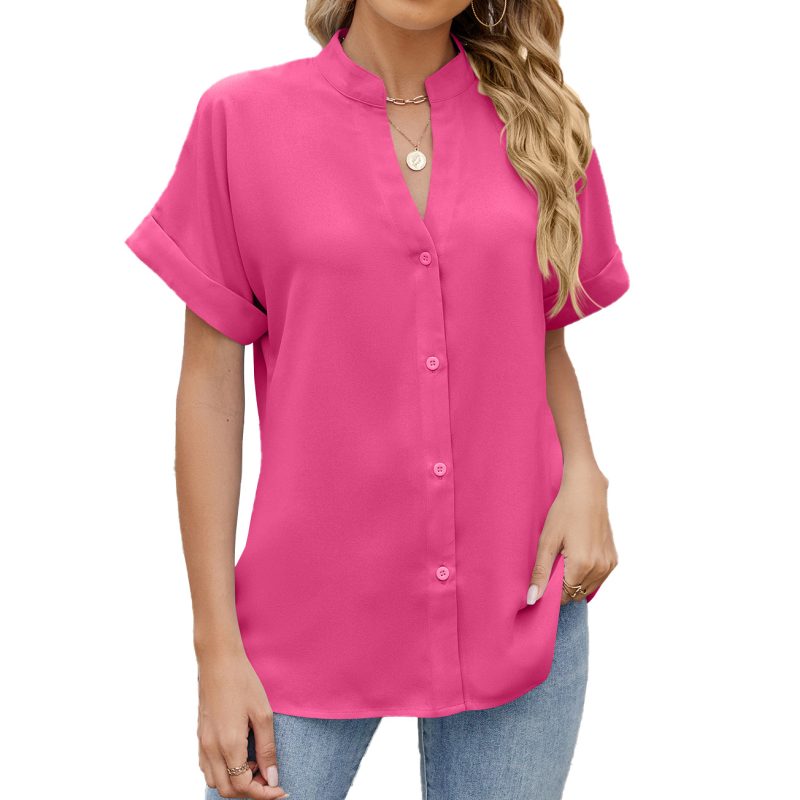 Loose Short Sleeve Shirts - Image 5