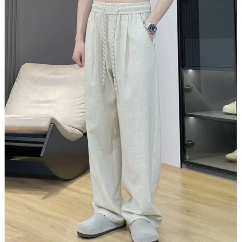 Ice Silk Linen Pants - Image 5