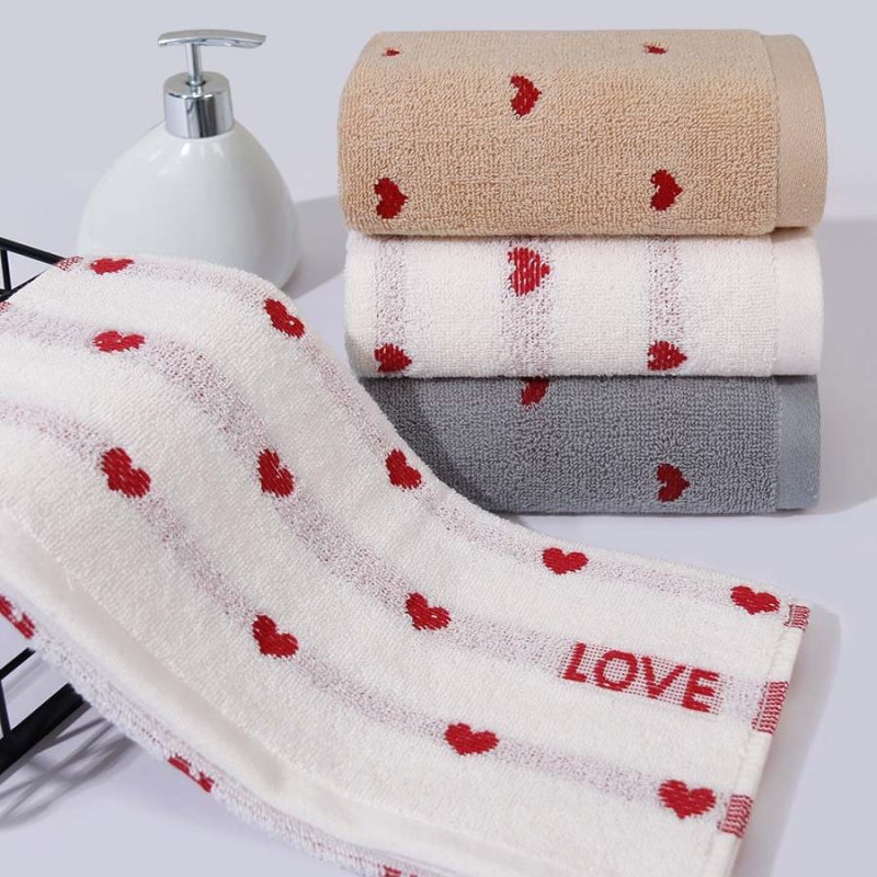 Household Pure Cotton Couple Embroidery Towels - Image 7