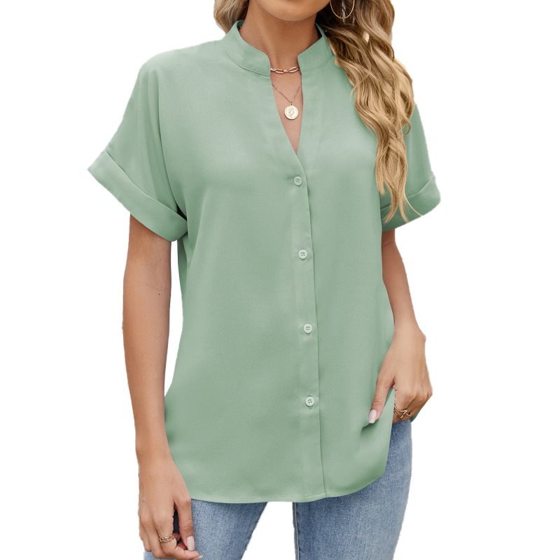 Loose Short Sleeve Shirts - Image 2