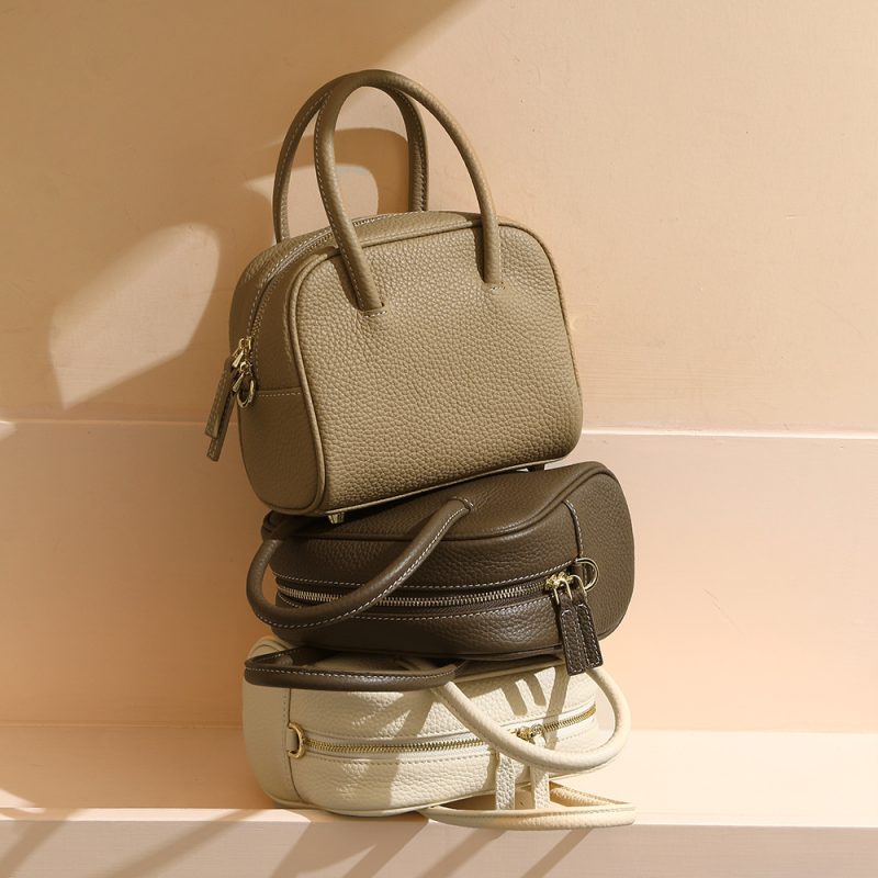First Layer Cowhide Tote Bag