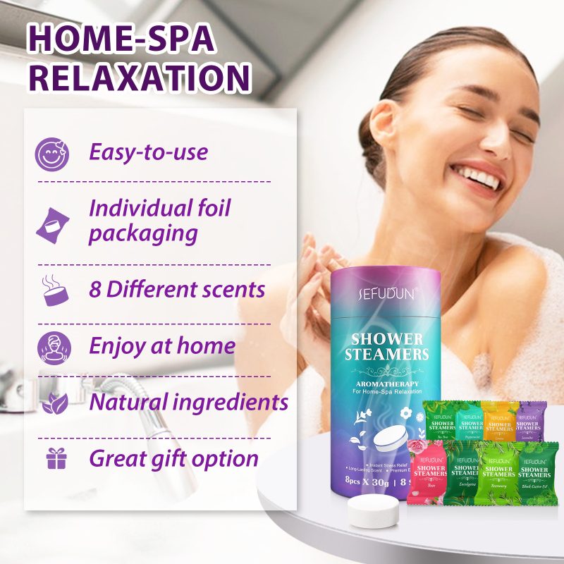 Aromatherapy Salt Bath Fragrance Tablets - Image 5