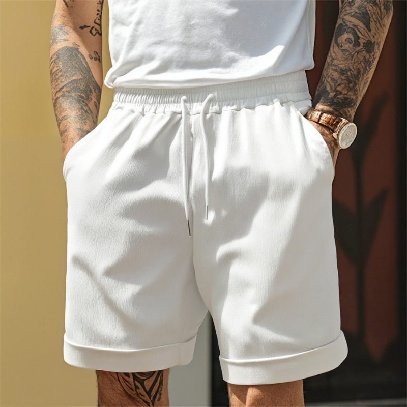 High Street Pleated Shorts