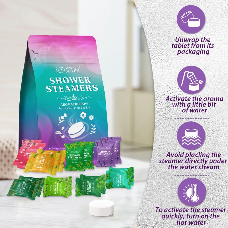 Aromatherapy Salt Bath Fragrance Tablets - Image 2