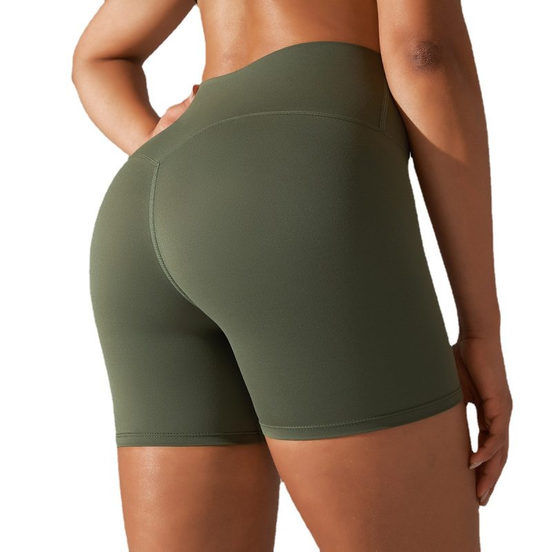 Women's Double-sided High Waist Shorts - Image 2