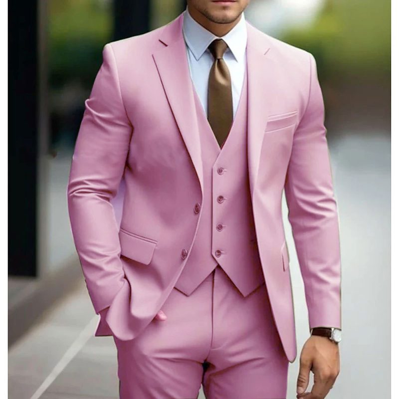 Business Casual Men's Three-piece Suit - Image 6