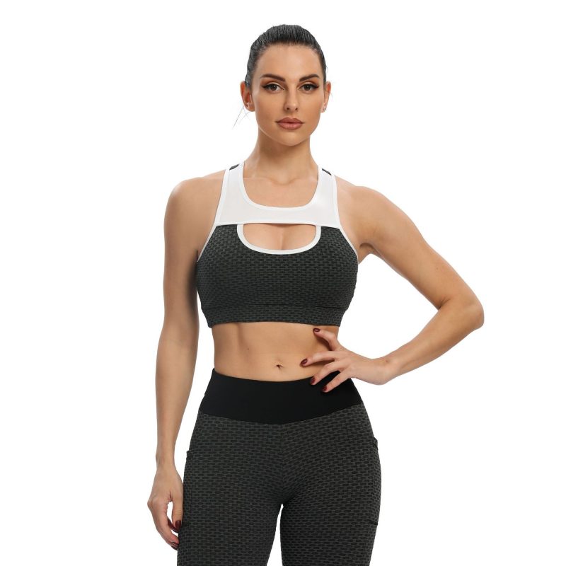 Honeycomb Bubble Yoga Tank Top - Image 6