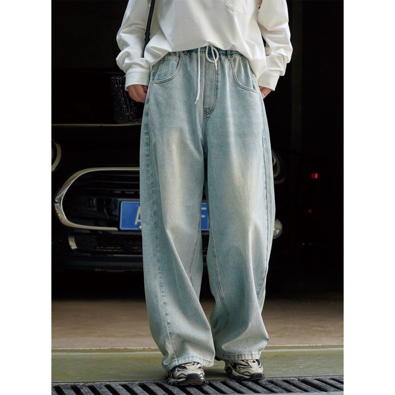 Casual Light Blue Trousers - Image 2
