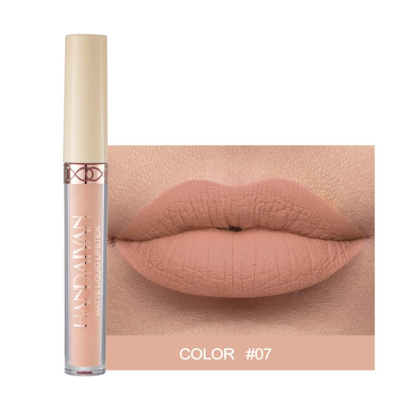 12 Colors Matte Finish Velvet Lip Gloss - Image 2