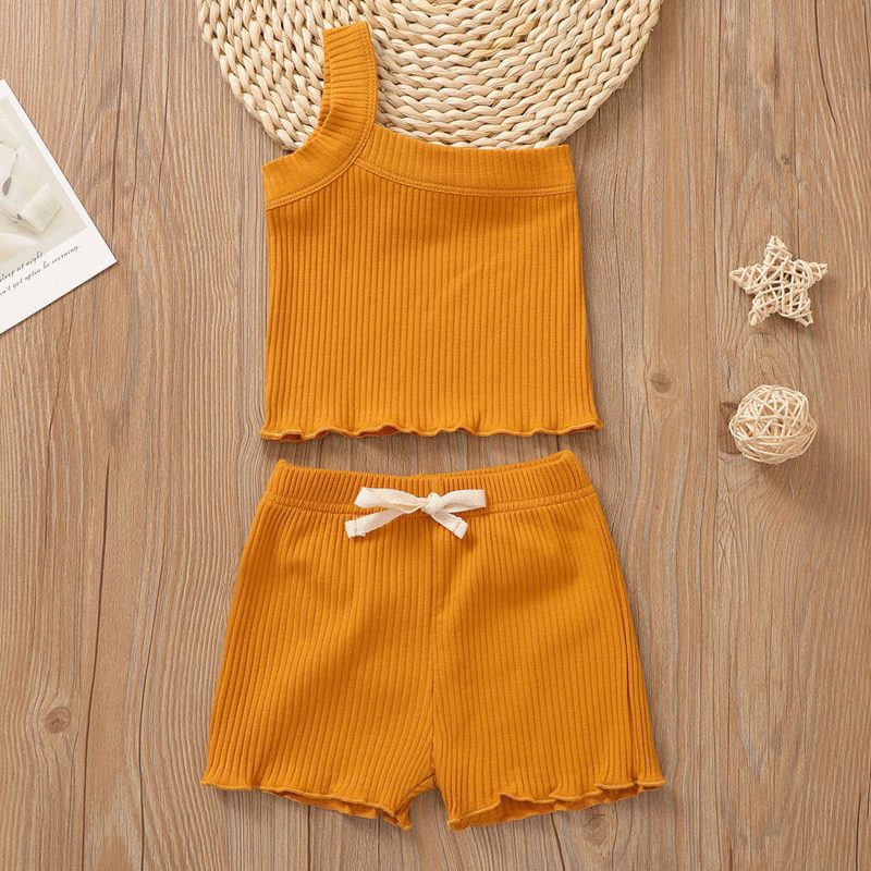 Baby Sleeveless Vest Shorts 2pcs - Image 3
