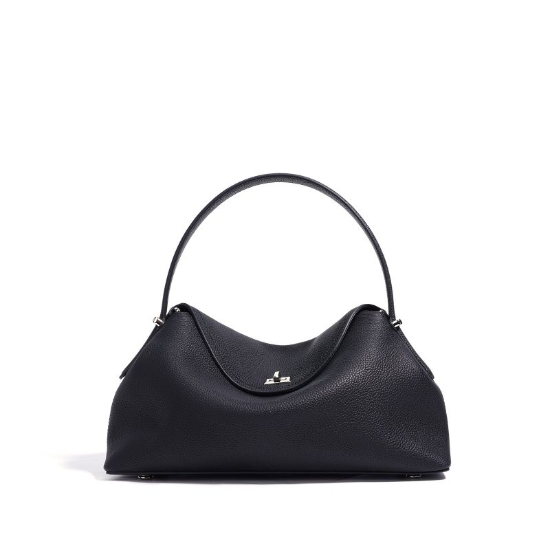 Cowhide Leather Shoulder Messenger Bag - Image 4