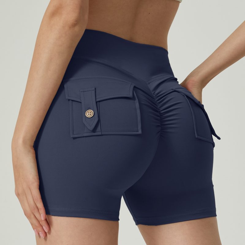 Dual Back Pocket Fitness Shorts - Image 6