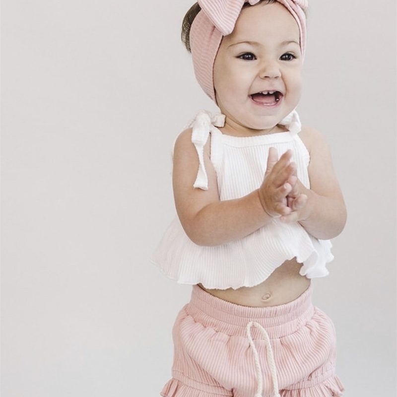 Baby Stripe Stretch Vest Shorts - Image 3
