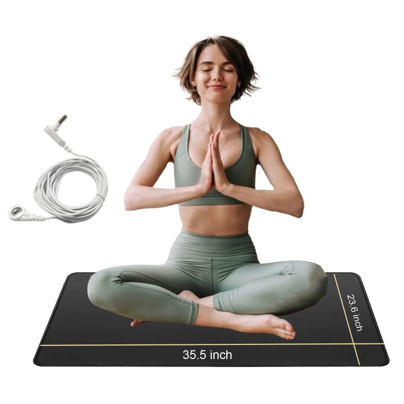 Gas Grounding Conductive Leather Yoga Mat - Image 6