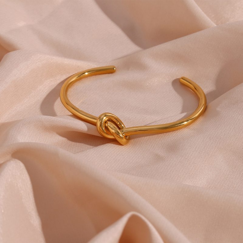 Louisa Gold Bangle - Image 7