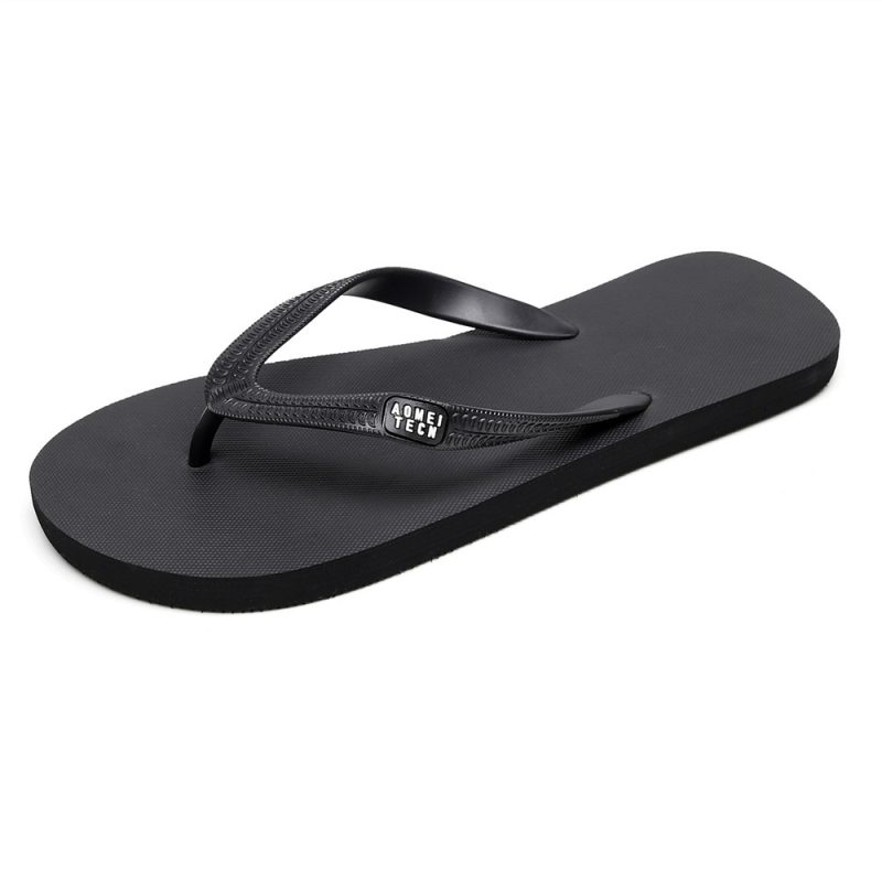 Non-slip Men's Trendy Rubber Beach Flip-Flop - Image 8