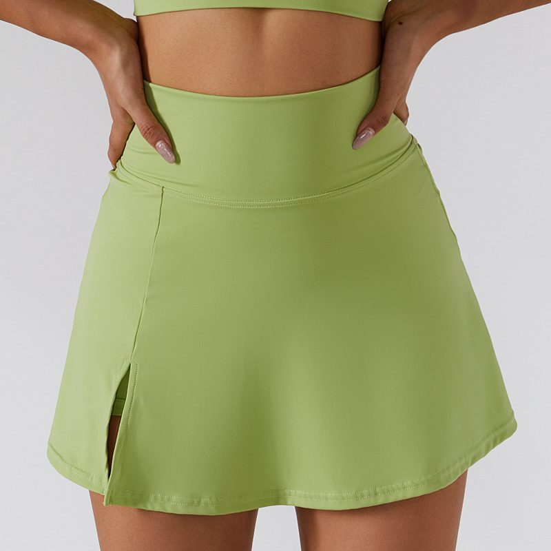 Ribbed One Shoulder Back Bra Yoga Pants Set - Image 3