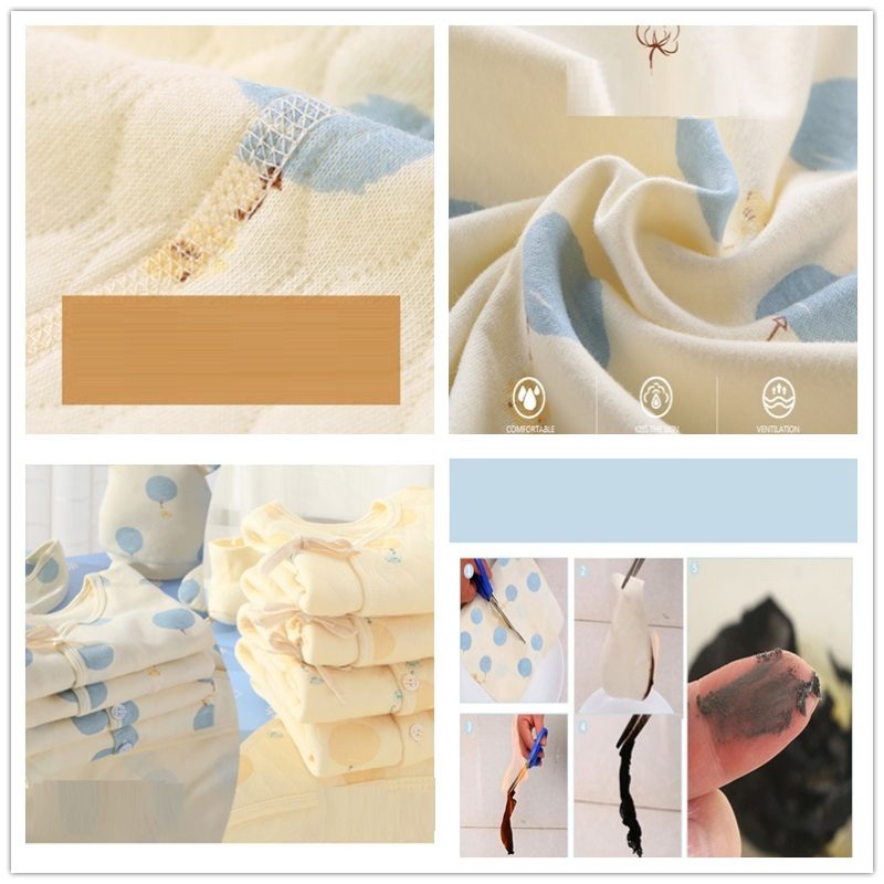 Infant Mineral Print Baby Tops and Shorts Set - Image 2