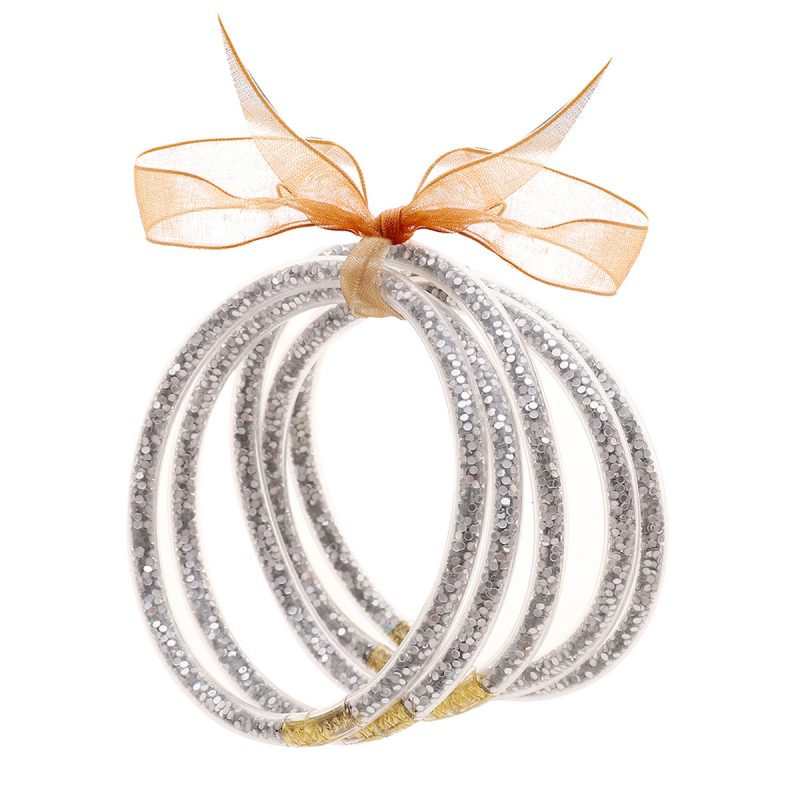 Five Gold Powder Sequins Bracelets - Image 2
