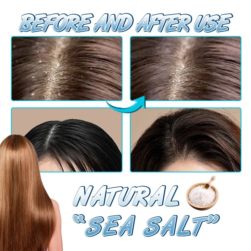 Anti-dandruff Deep Cleaning Sea Salt Shampoo - Image 5
