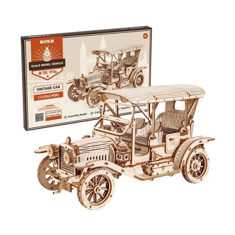 3D Wooden Eiffel Tower Puzzle Toy - Image 5