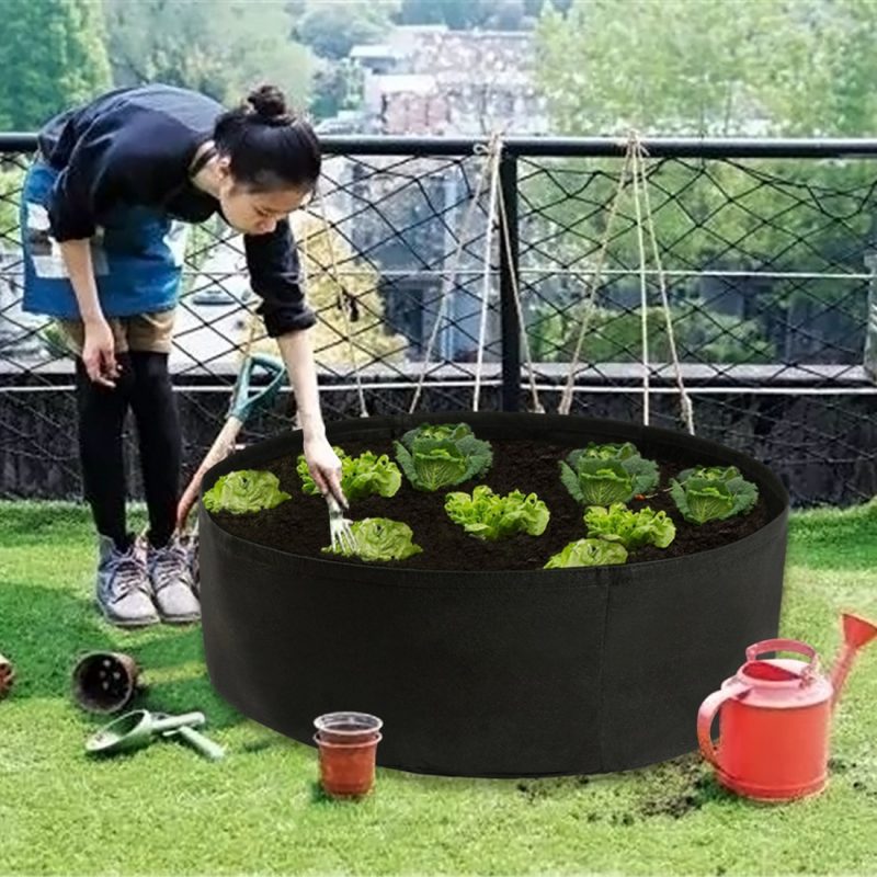 Round Garden Raised Bed Planter Pot - Image 10