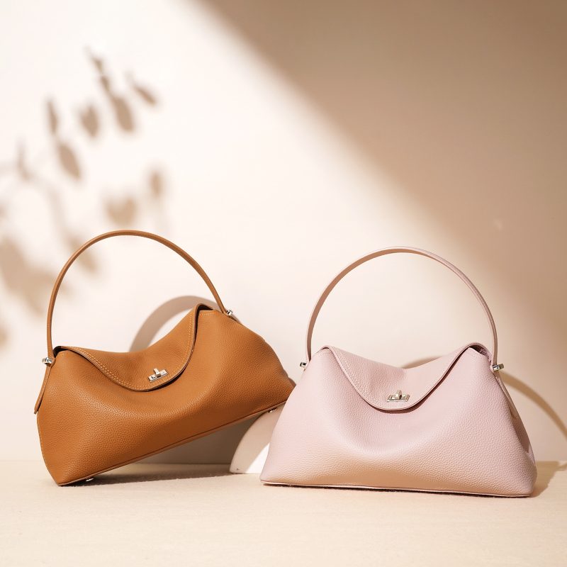 Cowhide Leather Shoulder Messenger Bag