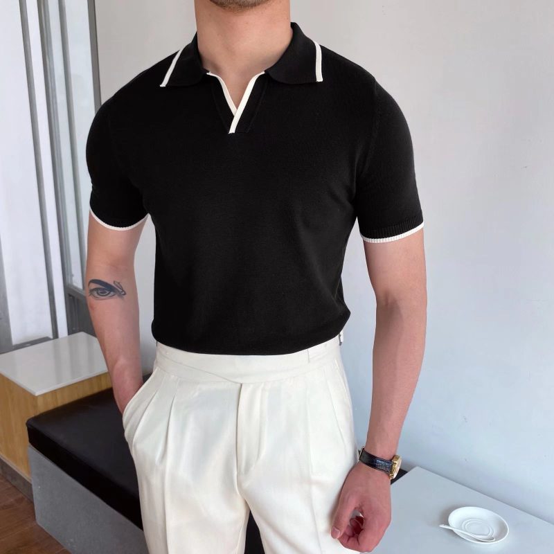 Casual Polo Collar Shirt - Image 5