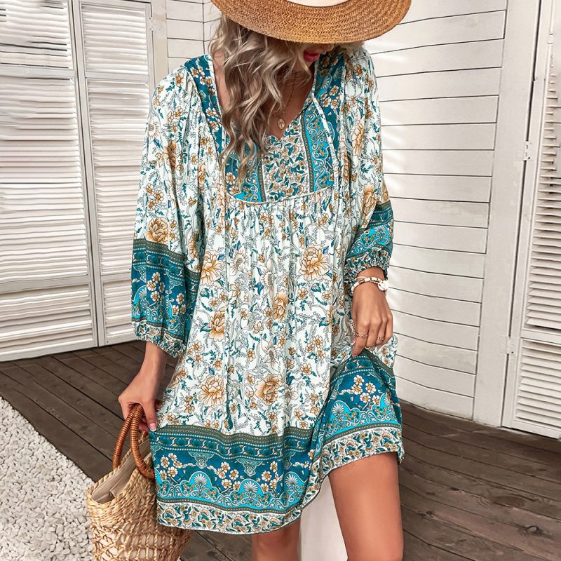 Loose Boho Dress For Summer - Image 4