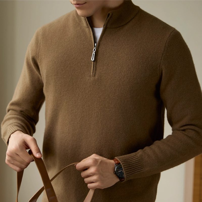 Half Zipped Sweater