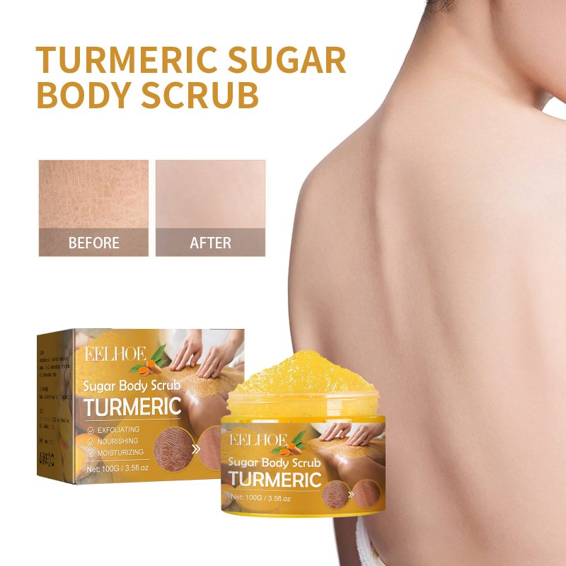 Turmeric Cleanses & Exfoliates Body Scrub