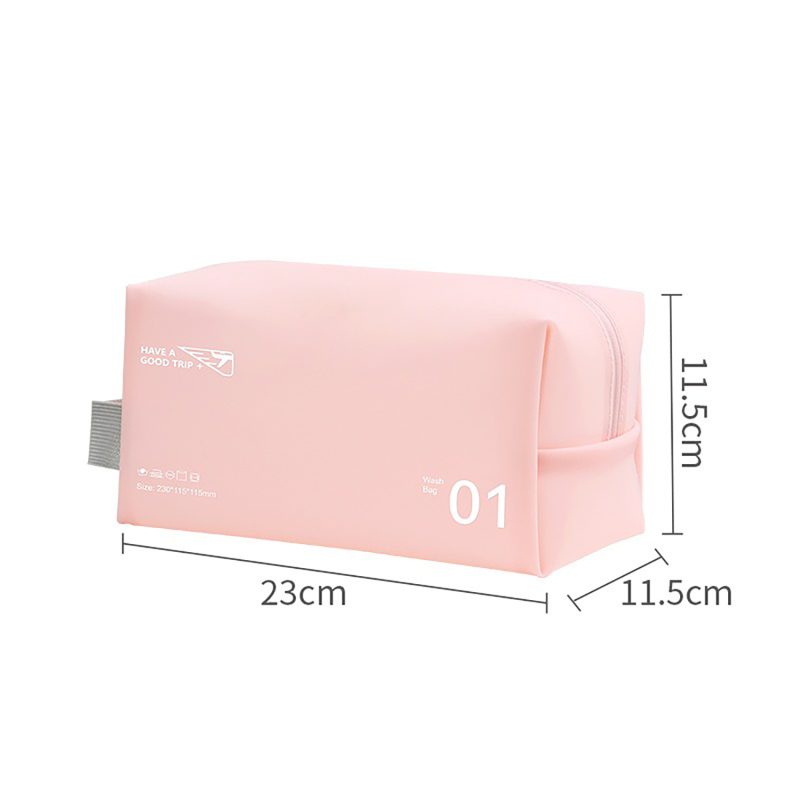 PU Leather Waterproof Toiletry Bag - Image 5