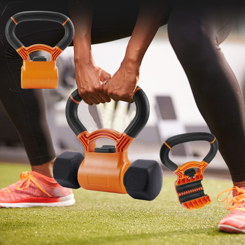 Portable Grip Simple Single Hole Dumbbell