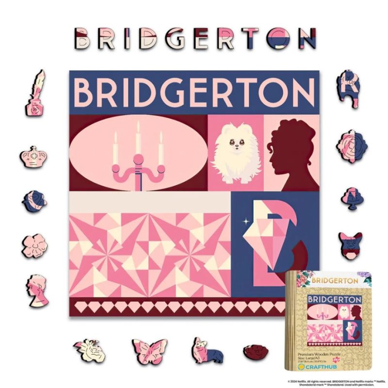 Crafthub Bridgerton Wooden Jigsaw Puzzle - Image 6
