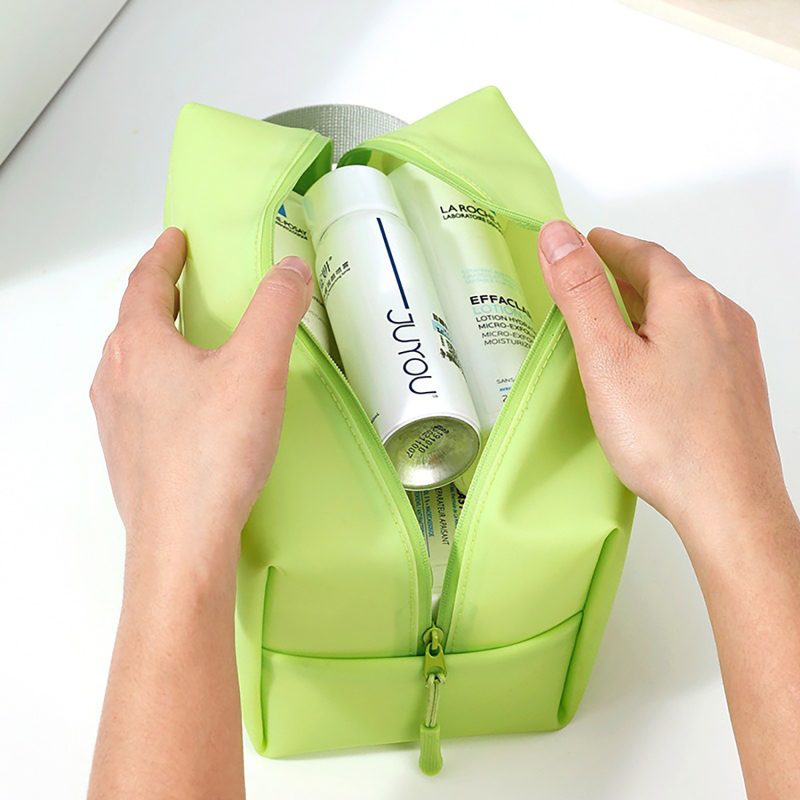 PU Leather Waterproof Toiletry Bag - Image 3