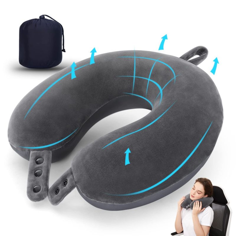 U Shaped Memory Foam Travel Pillow - Image 4