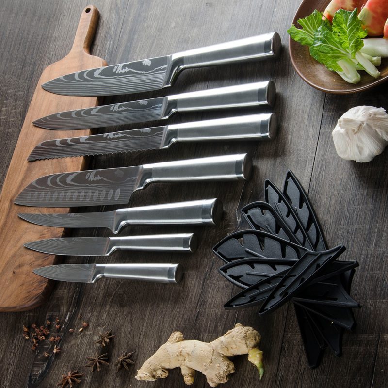 7-Piece Stainless Steel Knife Set - Image 2