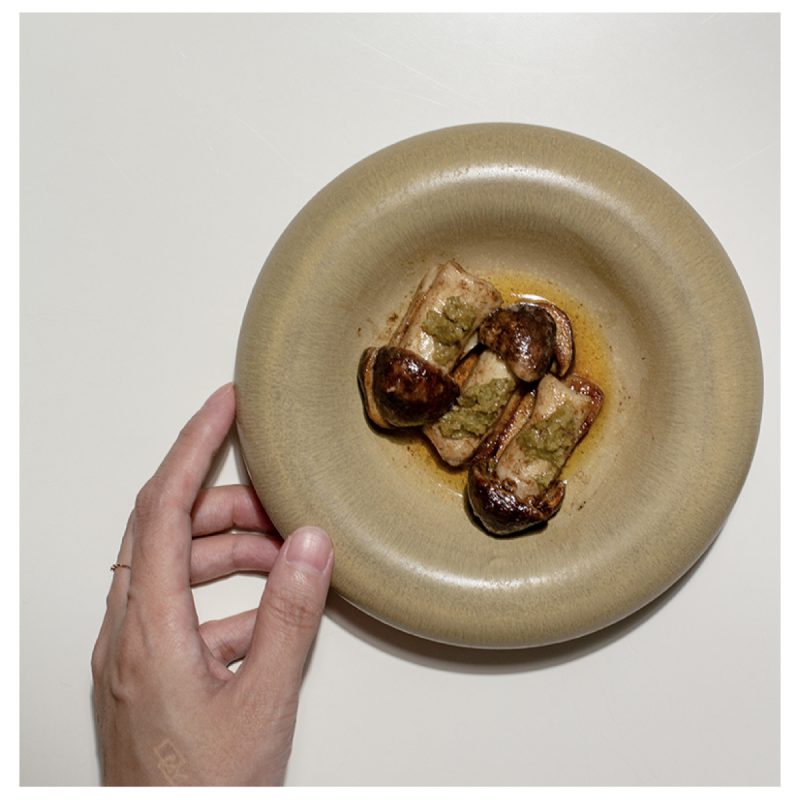 Nordic Deep Retro Thick Dough Plate - Image 2