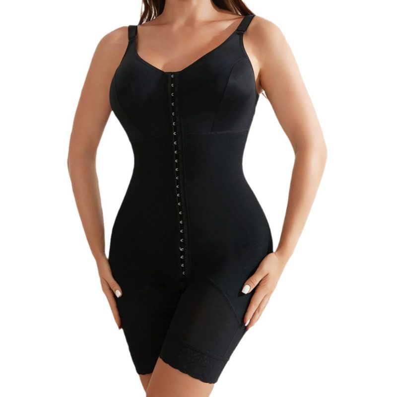 Solid Plain Corset With Bra - Image 6